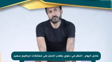 عاجل اليوم.. النظر في دعوى بطلان الحجز على ممتلكات إبراهيم سعيد